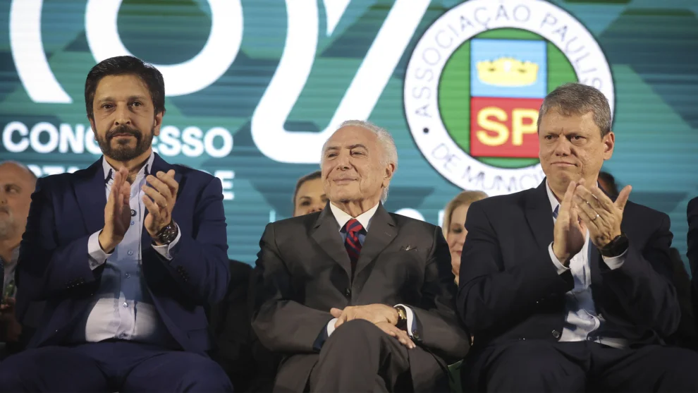 O ex-presidente que virou cabo eleitoral de Tarcísio em São Paulo