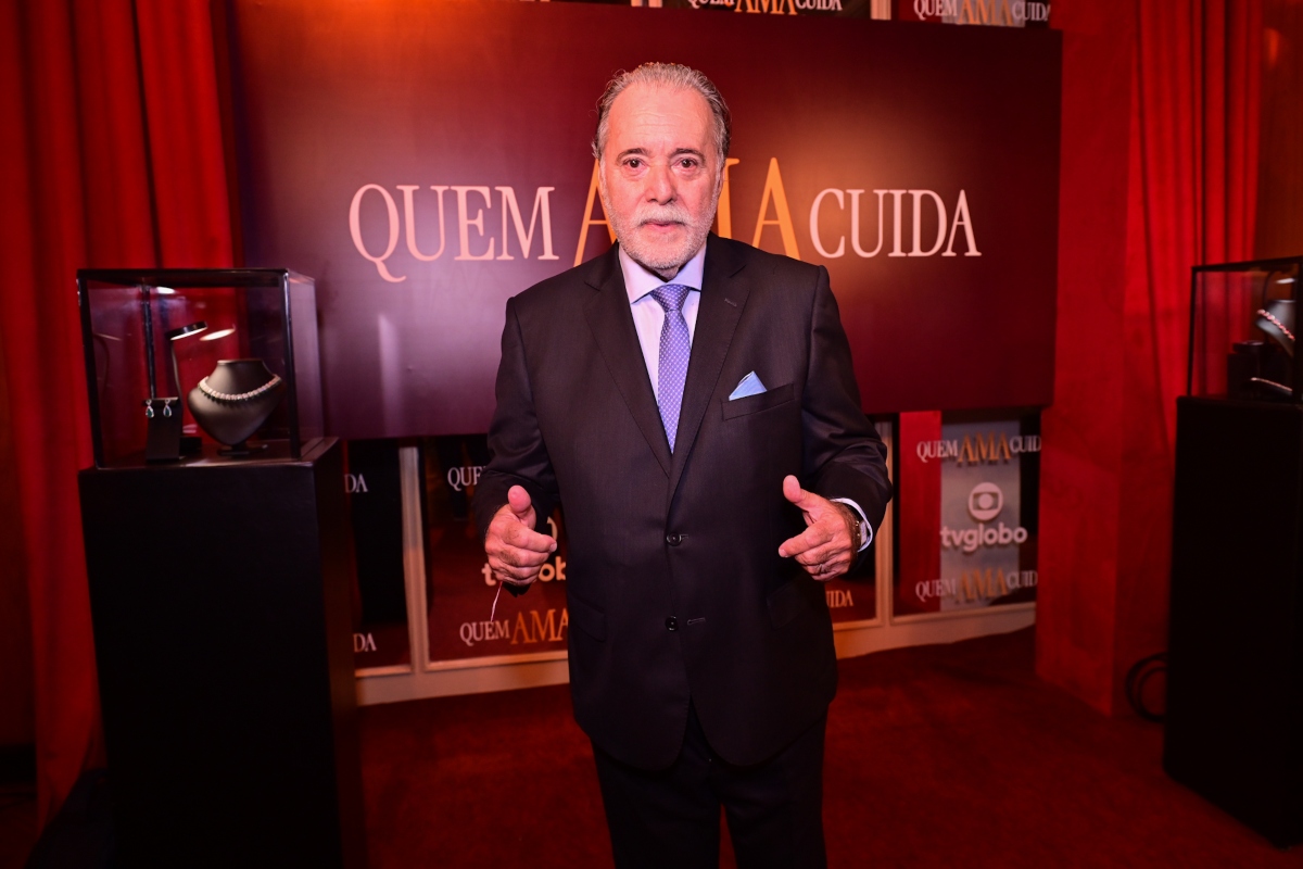 Tony Ramos exalta o autor e comemora seu papel em ‘Quem Ama Cuida’