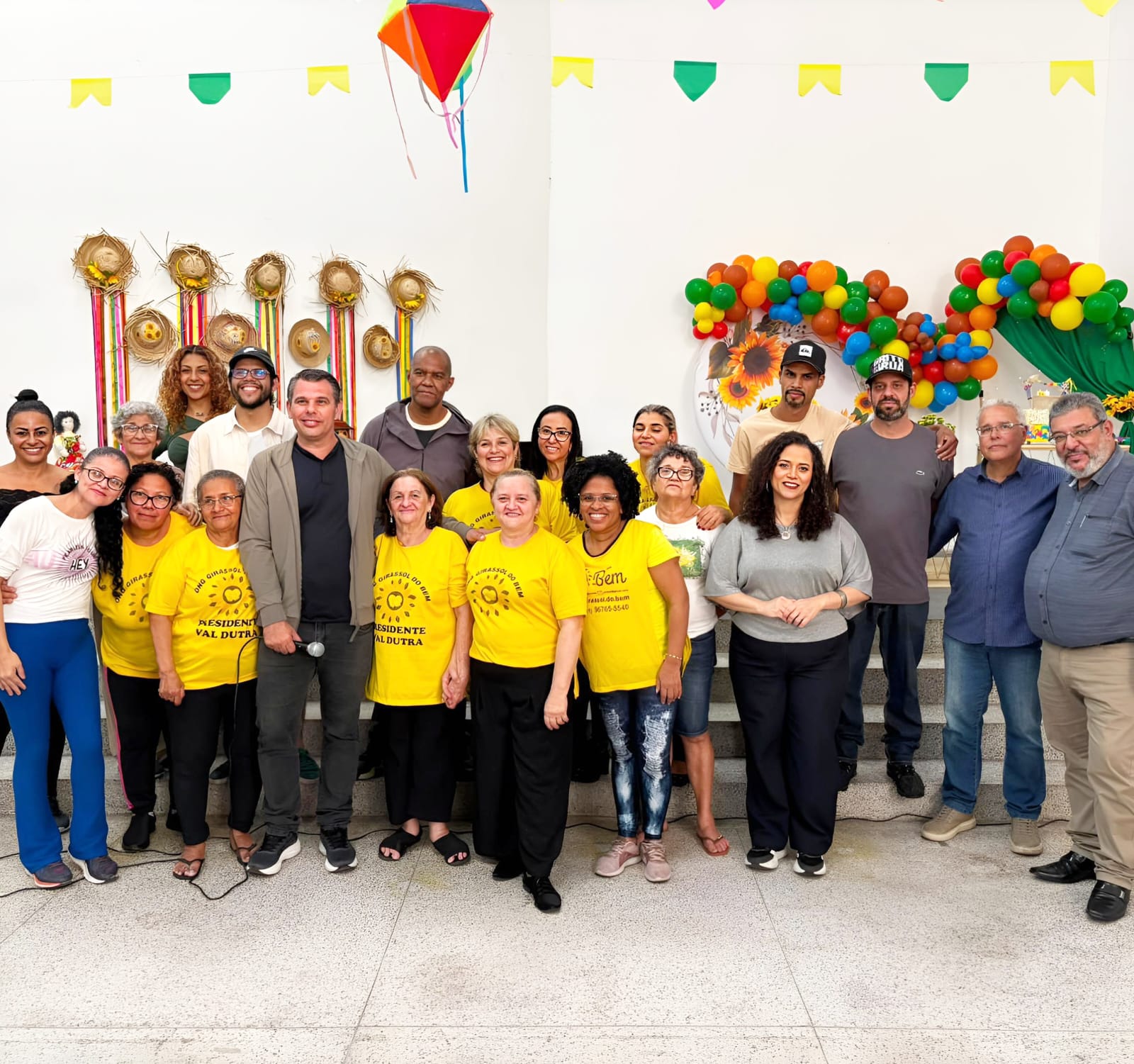 ONG Girassol do Bem completa 5 anos com apoio de Fábio Faria de Sá e liderança de Val Dutra