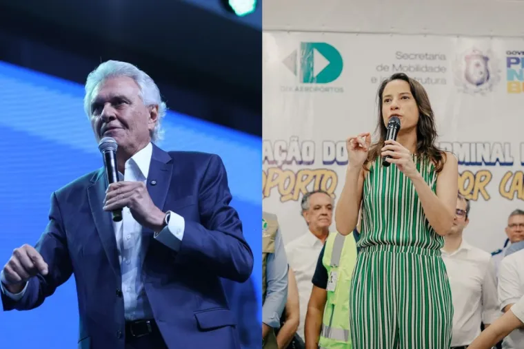 Caiado minimiza ausência de Raquel Lyra na sua visita a Pernambuco