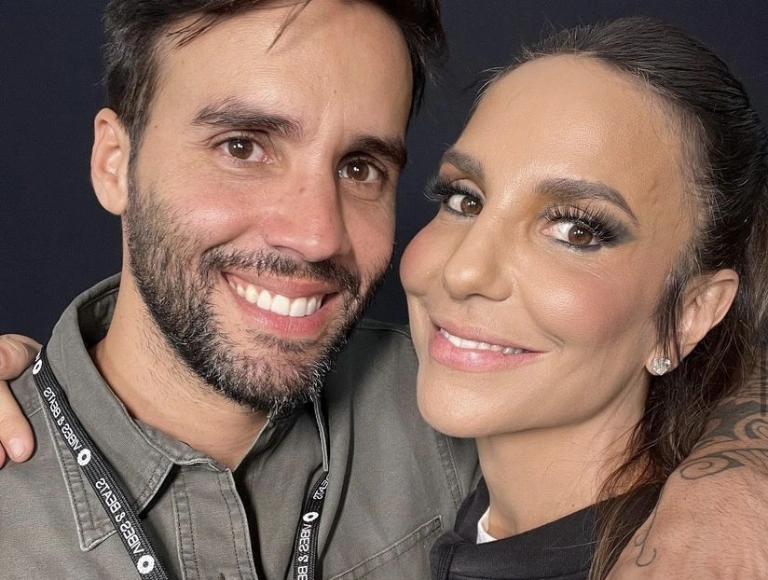 Tudo em paz! Ivete e ex-marido celebram arraiá da cantora em família