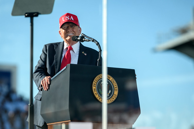 Trump critica comunismo em celebração da independência