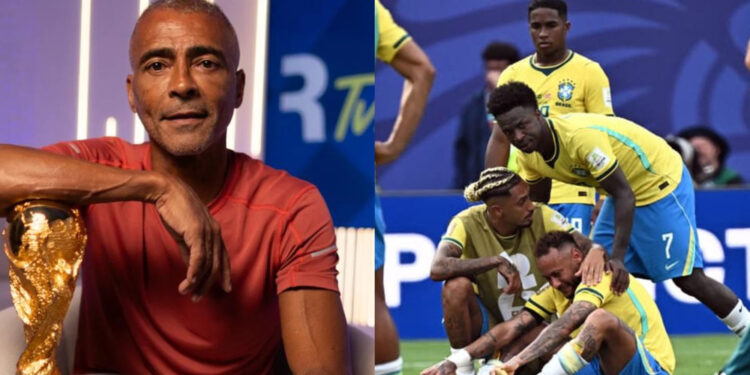Romário faz duras críticas a Endrick, Vini Jr. e Ancelotti após eliminação