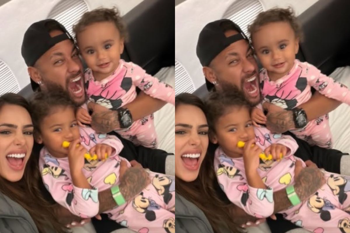 Neymar e Bruna Biancardi retornam ao Brasil após curtir Estados Unidos