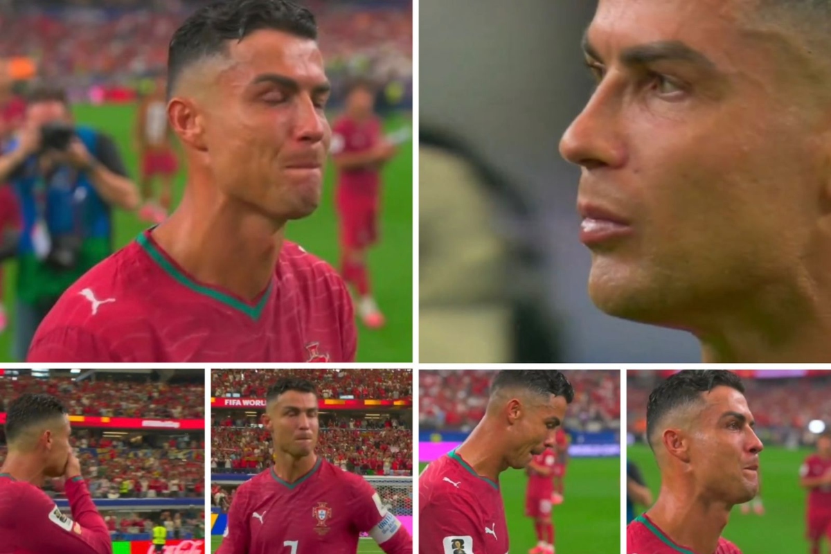 As lágrimas de Cristiano Ronaldo também falam o idioma do Brasil