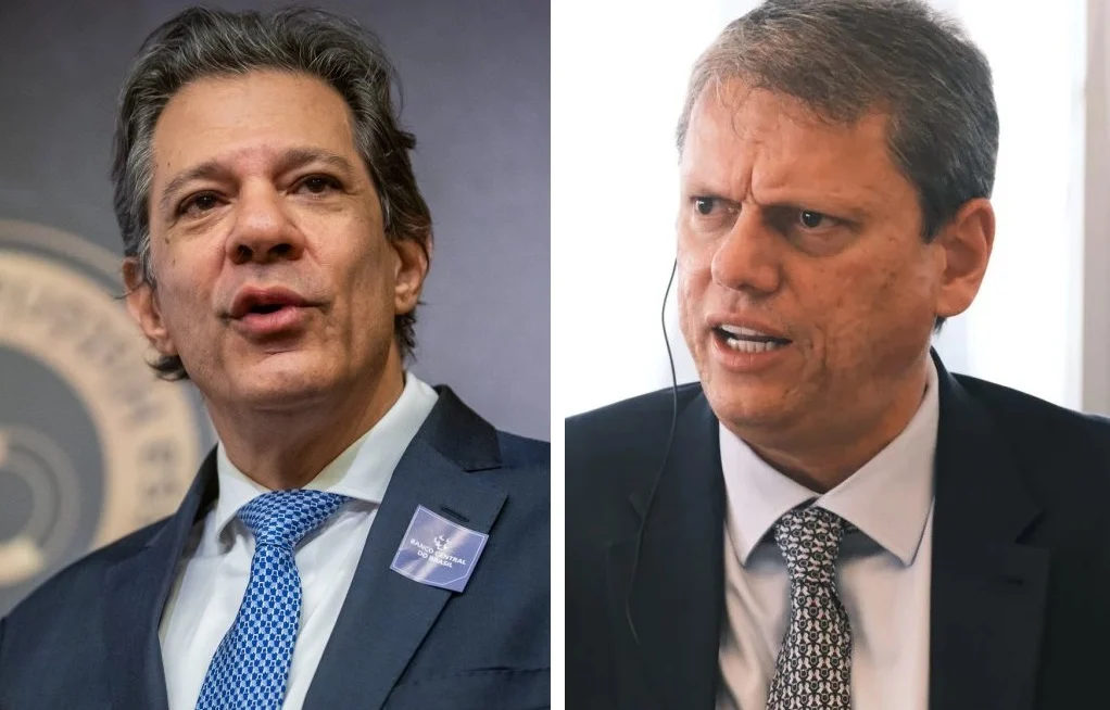 Datafolha: Tarcísio lidera com 46% dos votos para governo de SP, contra 30% de Haddad no 1º turno