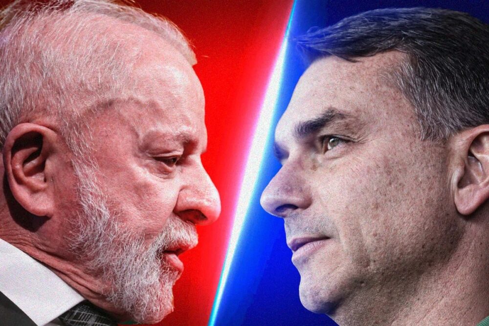 PoderData/Aya: Lula tem 40% e Flávio 34% no 1º turno
