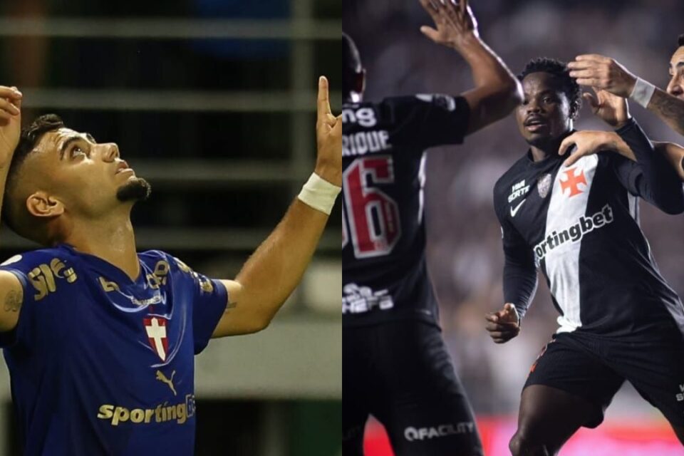 Palmeiras goleia Santos em festa e Vasco supera expulsão para bater o Vitória