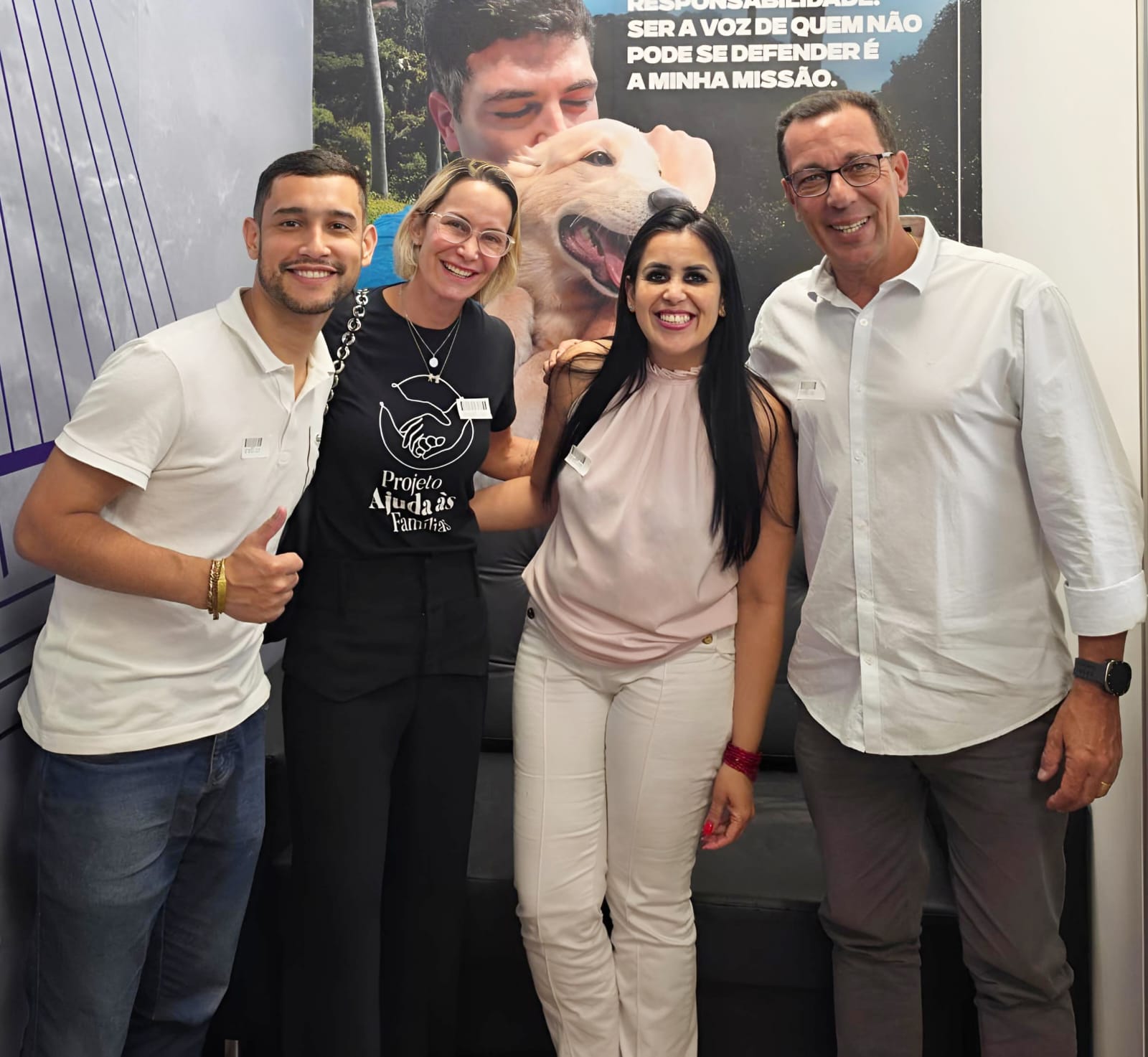 Ale do Posto conhece de perto o trabalho da Associação Projeto Ajuda às Famílias