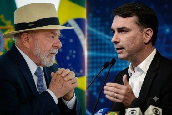 Vox: Flávio cresce, vai a 45,1%, e passa Lula, que tem 44,5%, no 2º turno