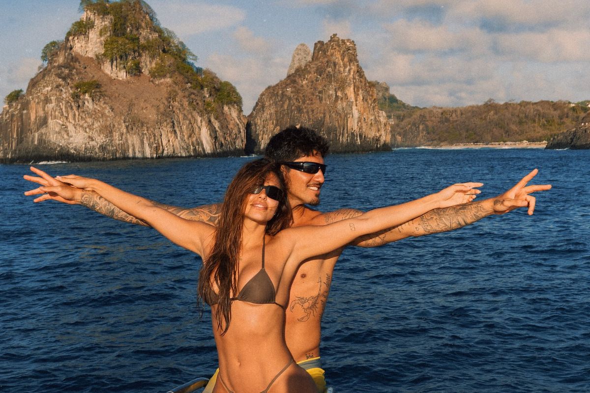 Gabriel Medina se declara para Isabella Arantes durante viagem