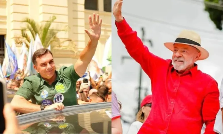 Quaest: Flávio aparece com 46% contra 44% de Lula no 2º turno