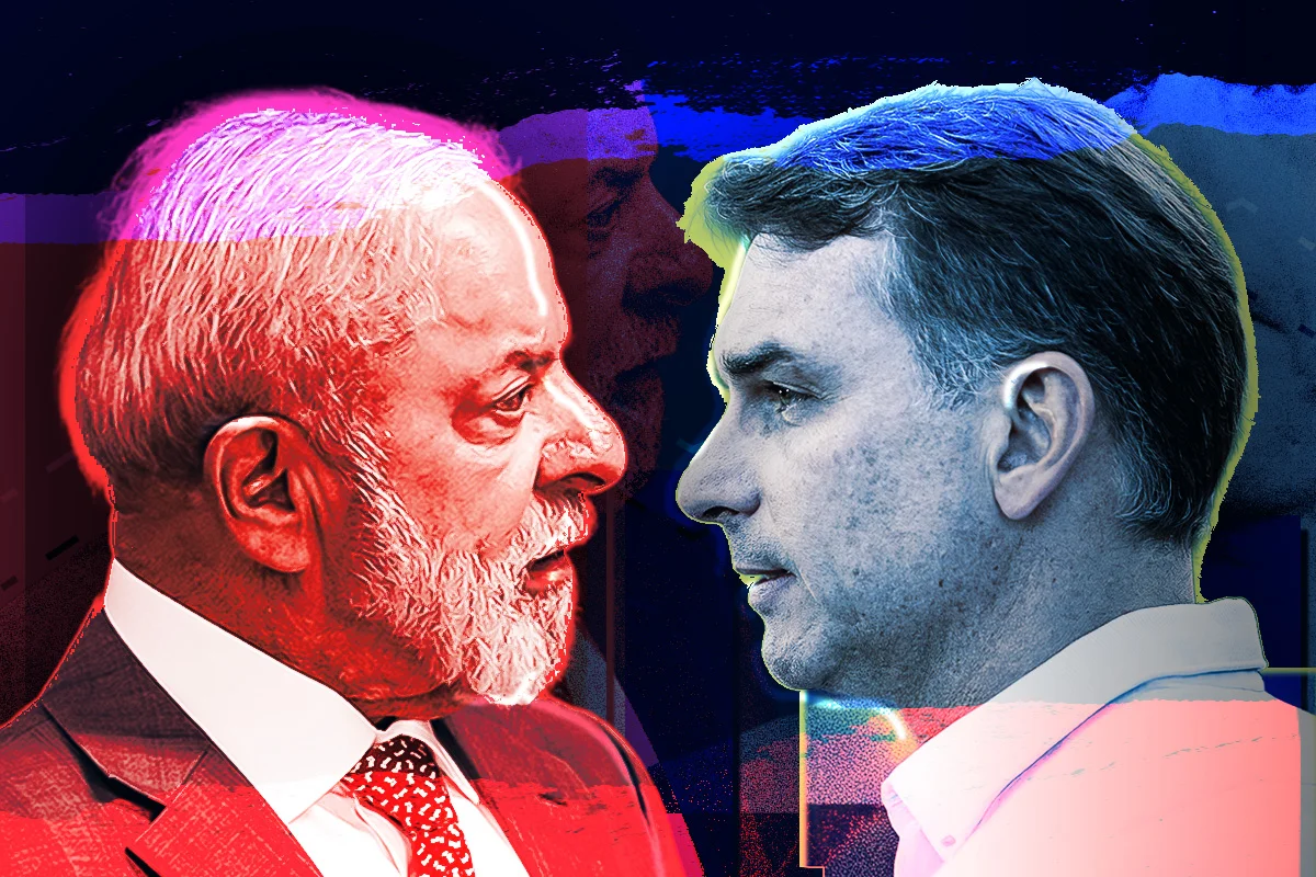 Lula tem 51% dos votos válidos, e Flávio Bolsonaro, 49%, diz pesquisa Vox Brasil