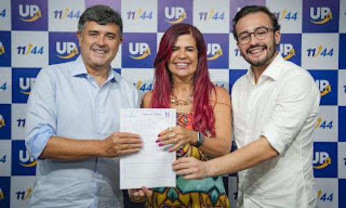 Federação União Progressista filia a deputada estadual Gleide Ângelo