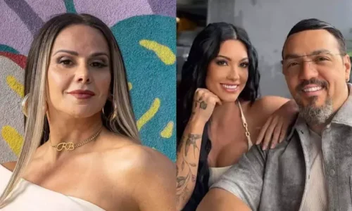 Veja a reação da namorada de Belo após provocações entre o cantor e Viviane Araújo