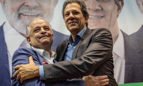 Haddad define Márcio França como vice na disputa pelo Governo de SP