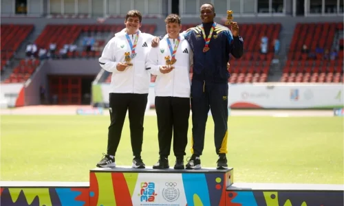 Atleta de São Bernardo é ouro no arremesso de peso nos Jogos Sul-Americanos