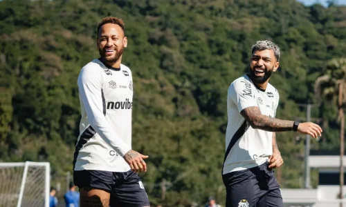 Sem Neymar, Santos tenta virar chave do Brasileirão na Sul-Americana