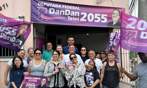 Dandan Teles inaugura comitê de campanha com forte apoio popular na Zona Sul