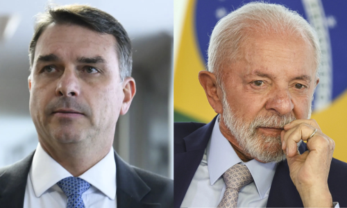 Atlas/Bloomberg: Flávio e Lula surgem empatados em cenário de 2º turno