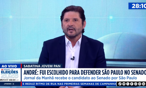 André do Prado diz que Tarcísio seria uma ótima inspiração para Flávio