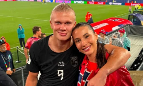 Esposa de Haaland é ex-jogadora de futebol; conheça Isabel Haugseng Johansen