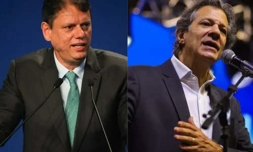 Disputa acirrada em São Paulo: Fernando Haddad encosta em Tarcísio de Freitas, aponta pesquisa
