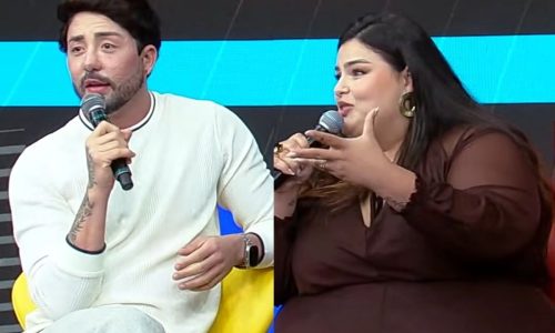 Rico bate-boca com influenciadora plus size no “Superpop”: “Nem cabe na cadeira”