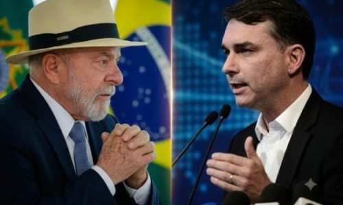 Vox: Flávio cresce, vai a 45,1%, e passa Lula, que tem 44,5%, no 2º turno