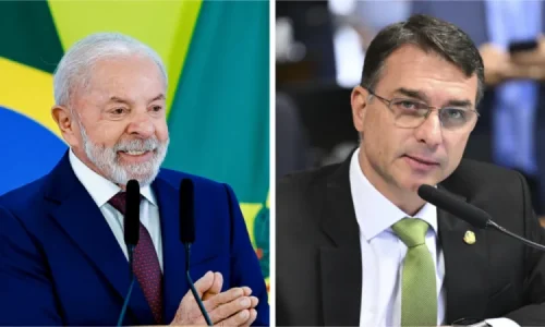 Pesquisa Vox: Lula tem 42,1% e Flávio Bolsonaro, 33,6%, no 1º turno