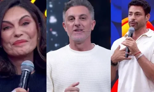 Domingão tem Cauã gerando climão, Márcia indo às lágrimas e declaração de Huck