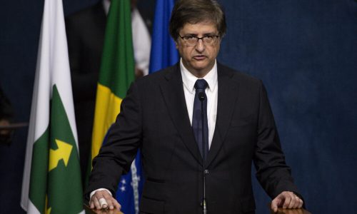 Brasília (DF), 18/12/2023 - O novo procurador-geral da República, Paulo Gonet, durante sua solenidade de posse na sede da Procuradoria (PGR), em Brasília. Foto: Marcelo Camargo/Agência Brasil