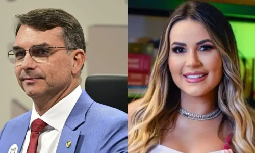 Polícia do Senado pede apuração de suposto plano de atentado de Deolane contra Flávio Bolsonaro