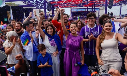 “Vamos construir a maior vitória política que Pernambuco já viu”, diz Raquel em uma das maiores convenções da história de Pernambuco