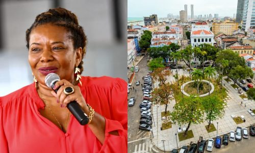 Margareth Menezes participa de ato de apoio a Lula no Recife neste sábado