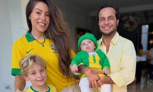 Esposa de Thammy Miranda rebate críticas de internauta