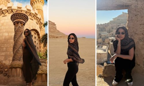 Anitta visita mesquita no Egito e encanta com registros de viagem