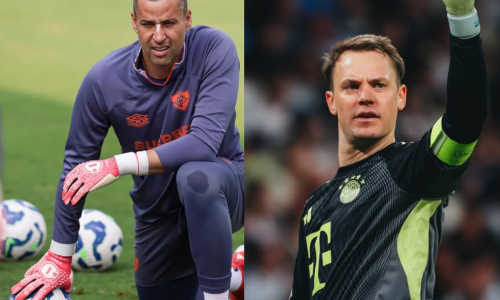 Neuer exalta Fábio, do Fluminense, e elogia longevidade do goleiro: “Preciso tirar o chapéu”