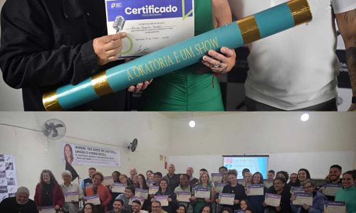 Curso de Oratória lota o Imirim e emociona moradores com exemplo de transformação pela educação