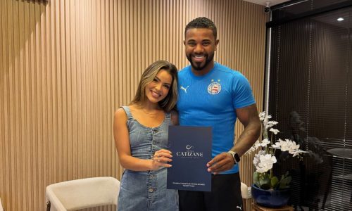 Davi Brito se casa no civil com Emilly Araújo: ‘Primeiro passo’