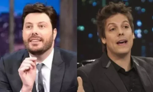 Danilo Gentili debocha de declaração de Fábio Porchat sobre saída da Record: ‘Tomou pau’