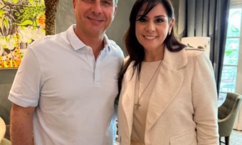 Liderança feminina e católica, Simone Marquetto se reúne com Flavio e desponta como vice