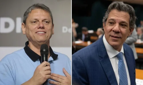 Genial/Quaest: Tarcísio lidera em SP com 15 pontos à frente de Haddad