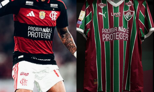 Do campo às arquibancadas: Flamengo e Fluminense protestam contra a MP das Bets