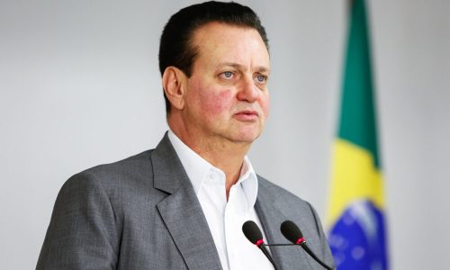 (Brasília - DF, 22/08/2018) Palavras do Ministro da Ciência, Tecnologia, Inovações e Comunicações, Gilberto Kassab. 
Foto: Alan Santos/PR
