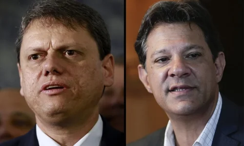 Quaest em SP: Tarcísio tem 40% e Haddad, 27%, no 1º turno