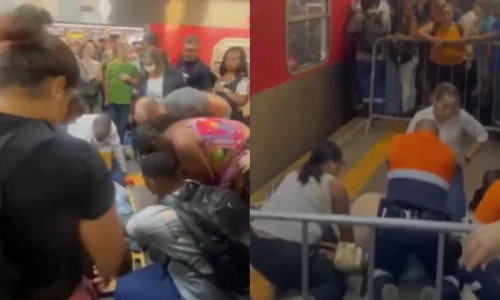 Homem passa mal e morre na estação Barra Funda da Linha 7-Rubi