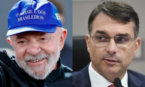Empatados tecnicamente, Flávio Bolsonaro ultrapassa Lula por pouco em eventual 2º turno, aponta Gerp