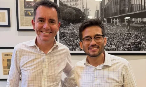 Paulo Serra e Kim se reúnem para discutir aliança para o governo de SP