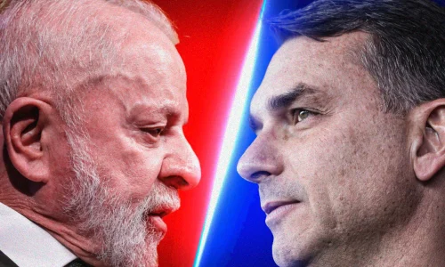 Datafolha: Lula tem 48% e Flávio Bolsonaro, 43%, no 2º turno